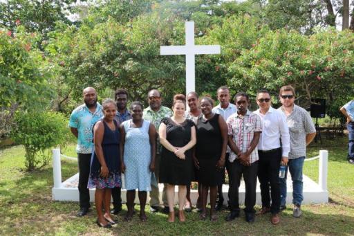 OAG Staff at the Memorial Dedication (Photo OAG)