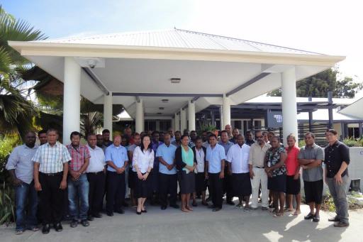 OAG Staff with ADB workshop facilitators (Photo OAG)